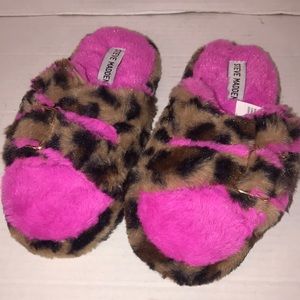 🆕Steve Madden Faux Fur Slides